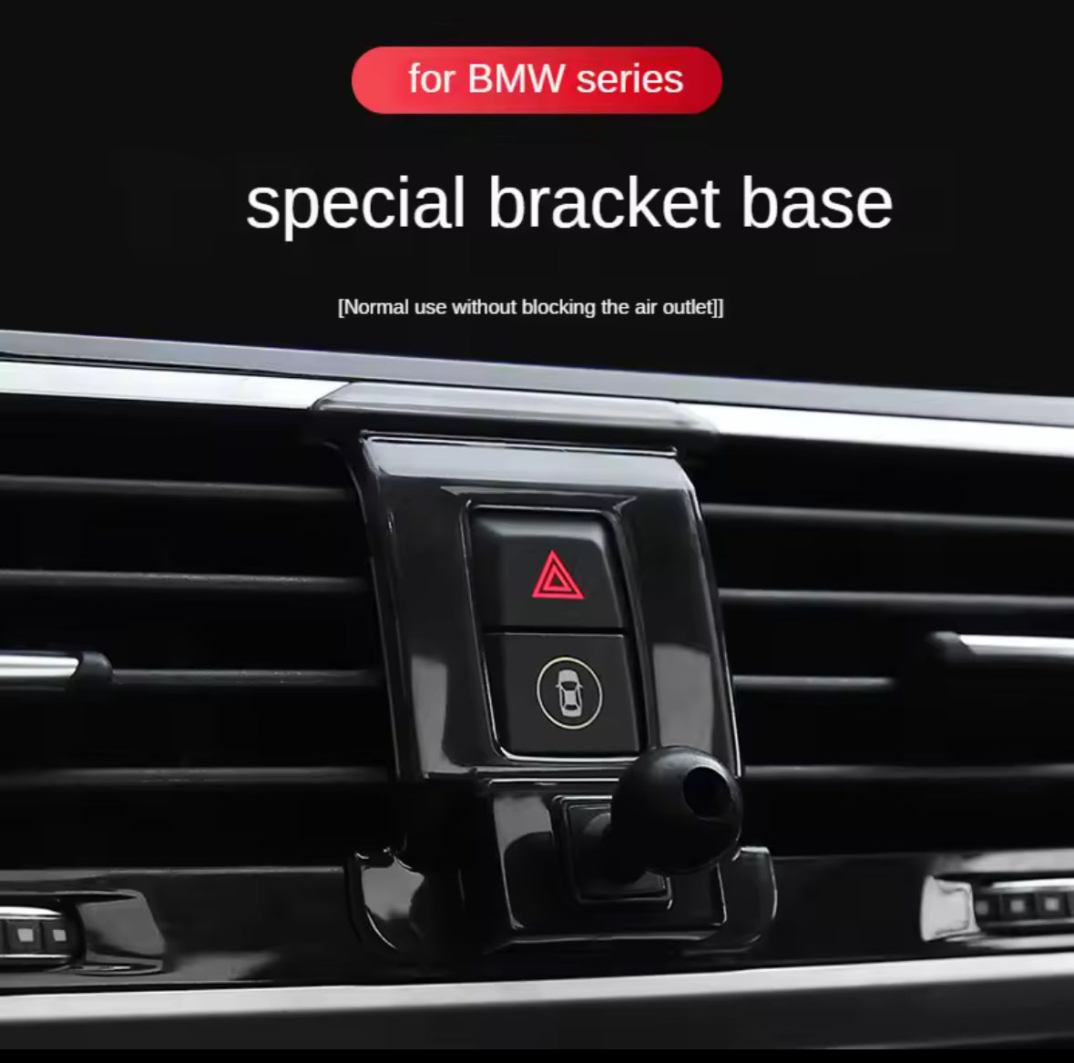 BMW 5 Series 6GT - Phone Holders Base