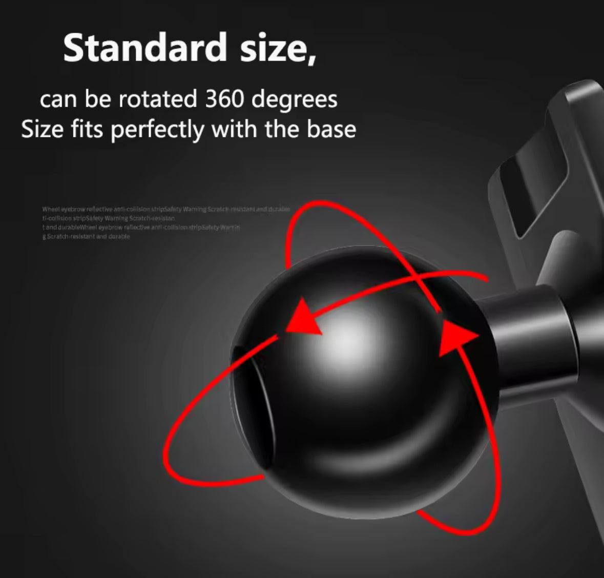 BMW 5 Series 6GT - Phone Holders Base