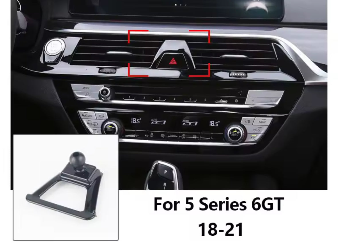 BMW 5 Series 6GT - Phone Holders Base