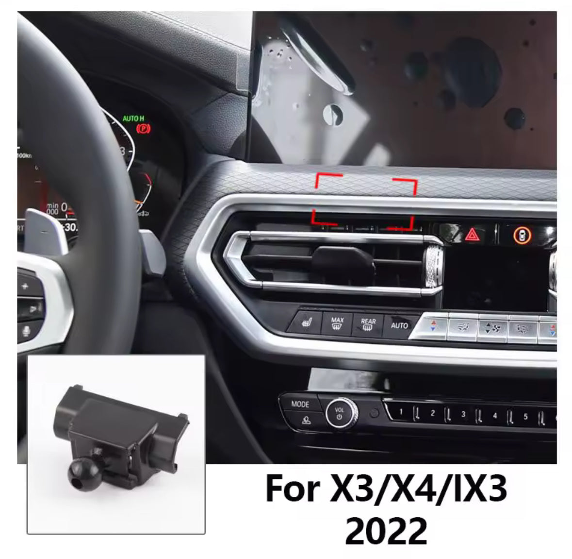 BMW X Series (en iX3) - Phone Holders Base