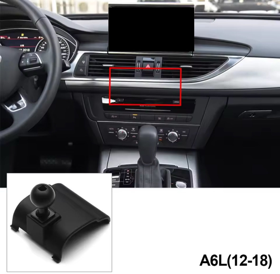 Audi A- & S-modellen - Phone Holders Base