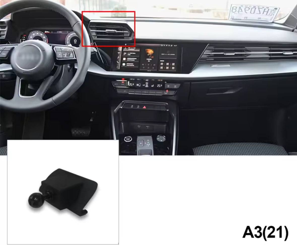 Audi A- & S-modellen - Phone Holders Base