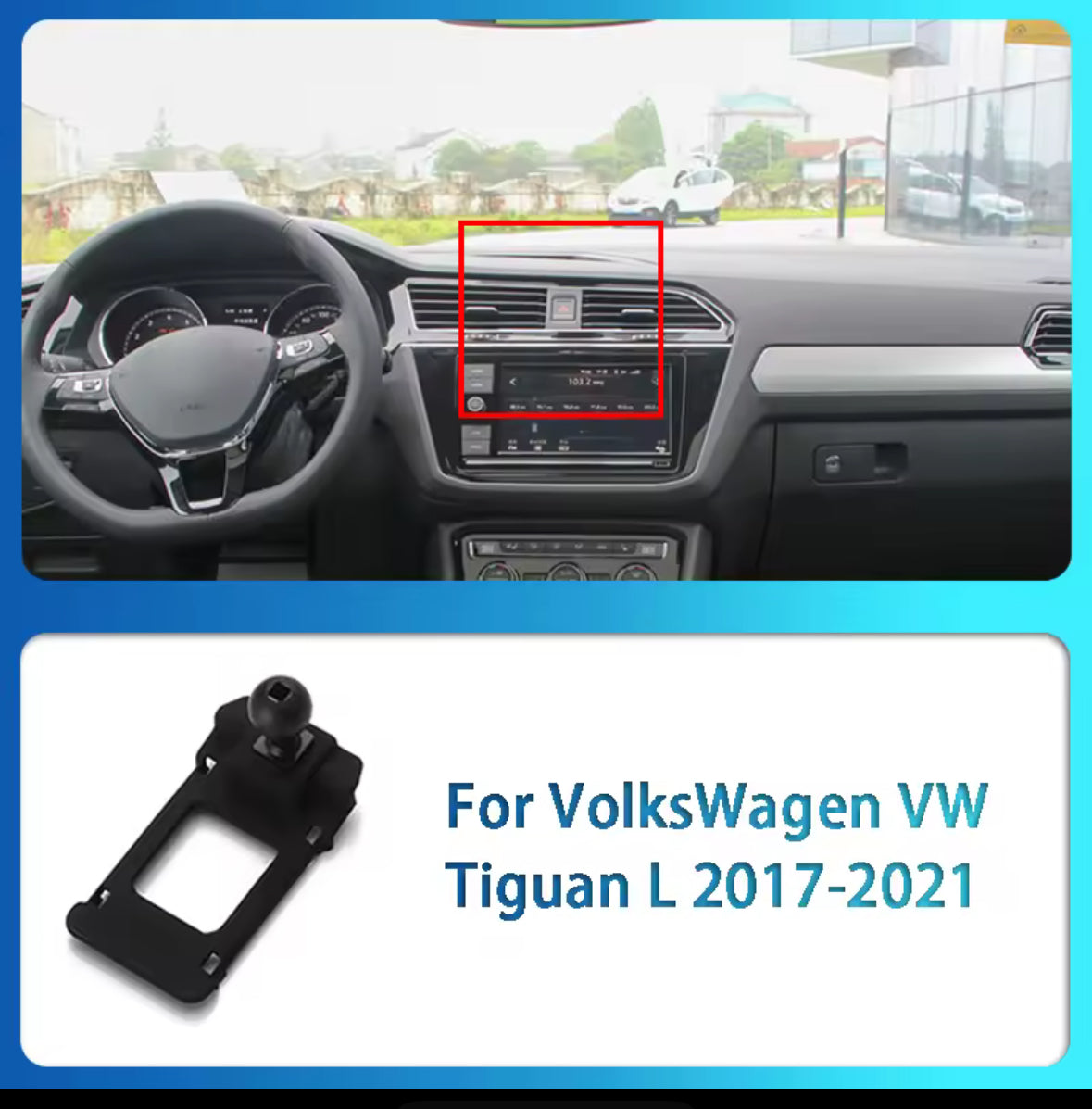 Volkswagen Tiguan - Phone Holders Base