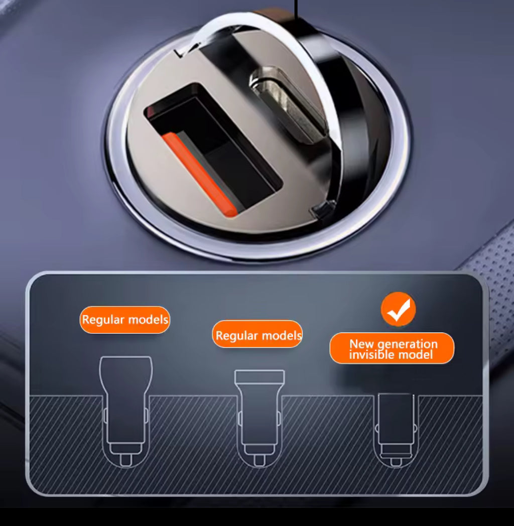 Mini Autolader Fast Charging – 100W/PD30W/30W