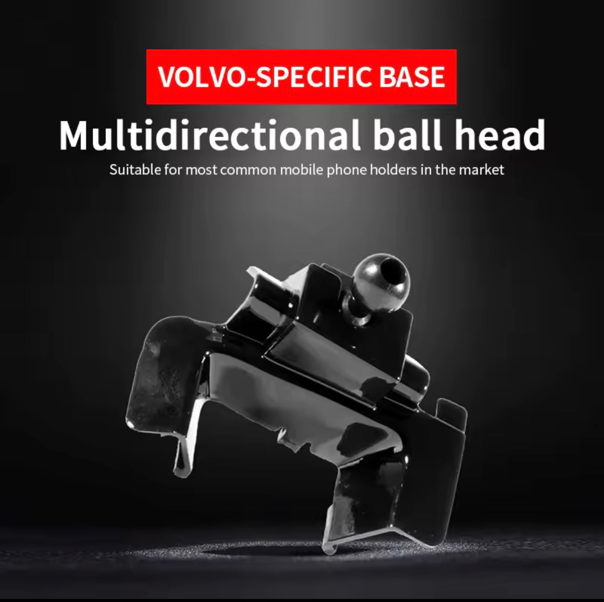 Volvo S/V - Phone Holders Base