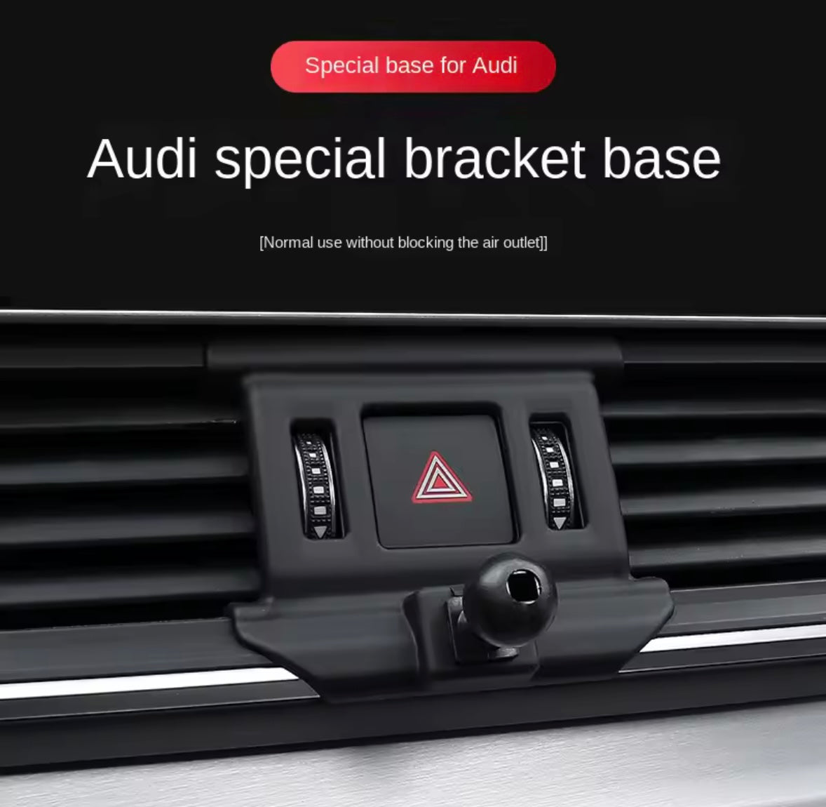 Audi A- & S-modellen - Phone Holders Base