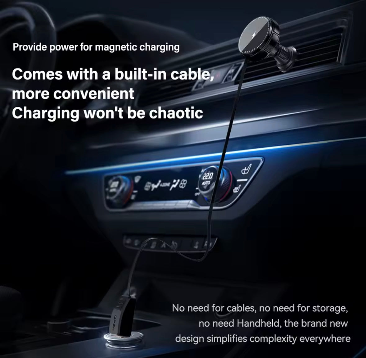 Universeel Stevige Draadloze Oplader - Phone Holder