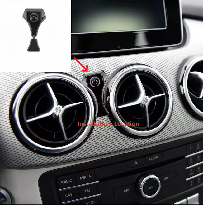 Mercedes-Benz C-Klasse (en GLC) - Phone Holders Base