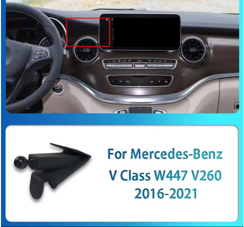 Mercedes-Benz V-Klasse (en Vito) - Phone Holders Base